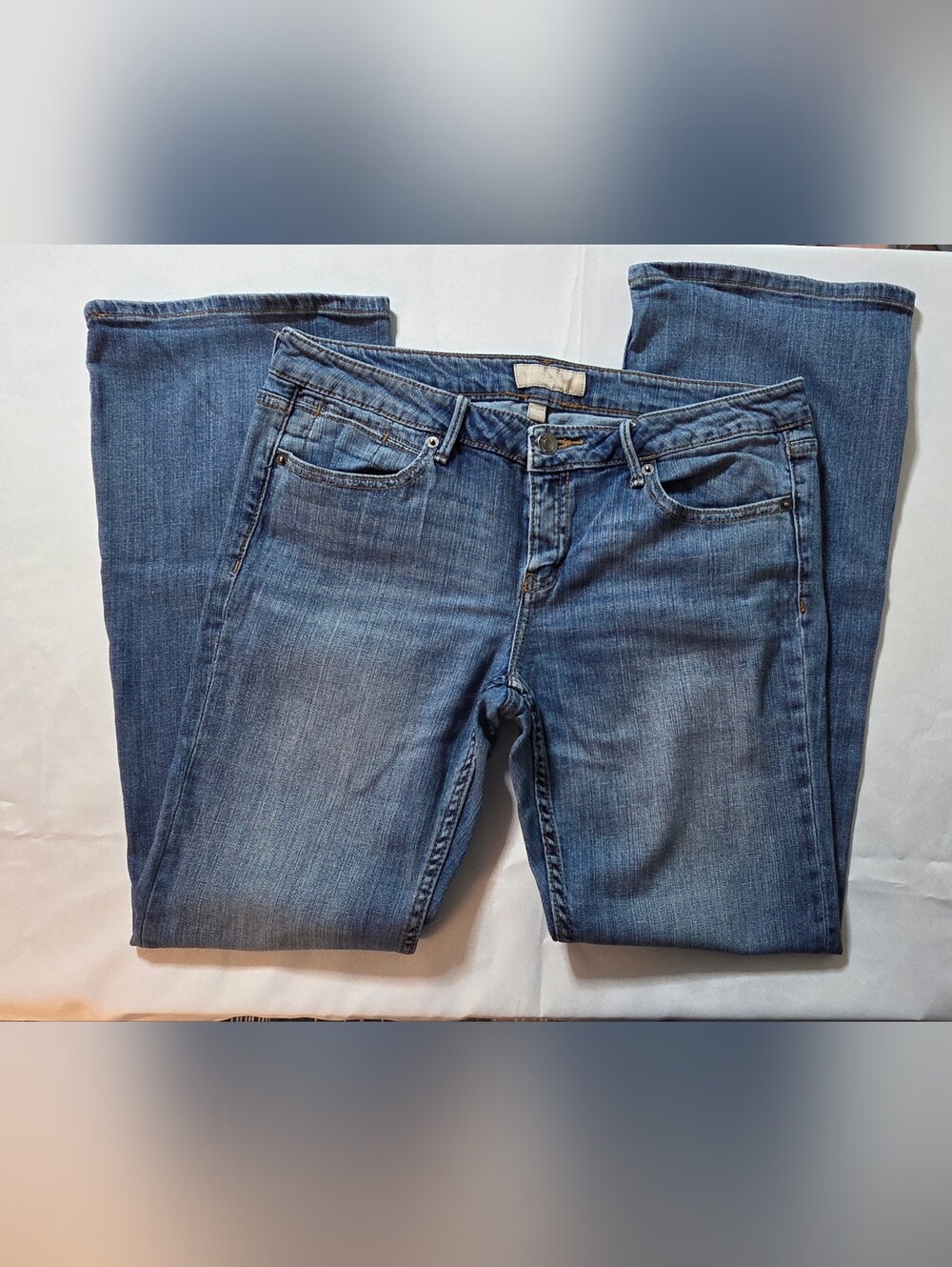 Banana Republic Women's Bootcut Jeans Medium Wash Size 30/10S Short